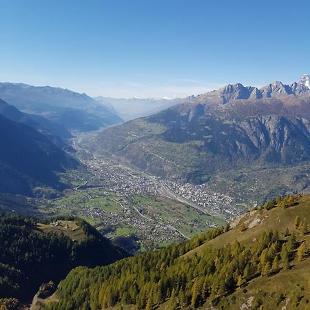 Chalet Bietschhorn Rosswald Termen Bagian luar foto