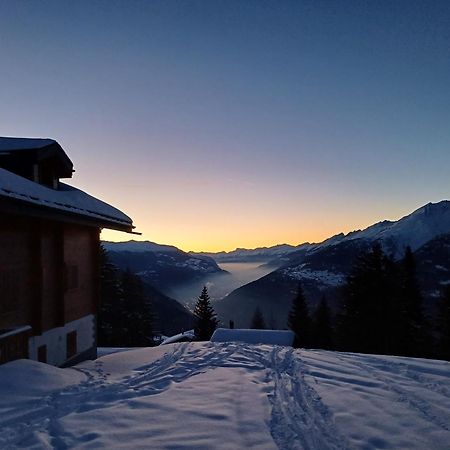 Chalet Bietschhorn Rosswald Termen Bagian luar foto