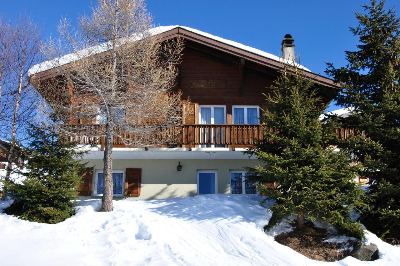 Chalet Bietschhorn Rosswald Termen Bagian luar foto