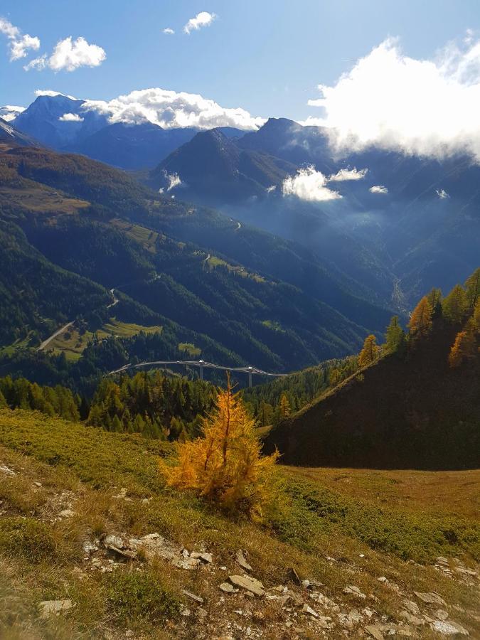 Chalet Bietschhorn Rosswald Termen Bagian luar foto
