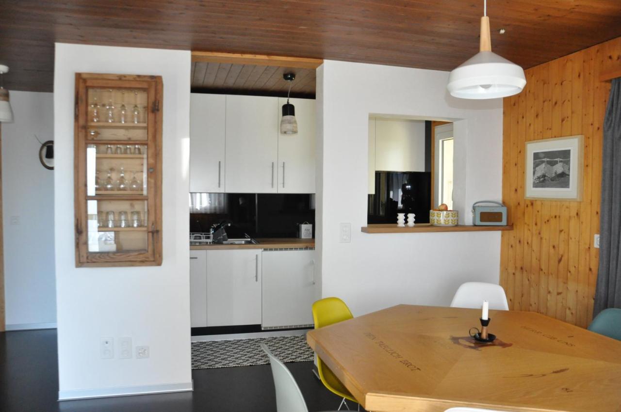 Chalet Bietschhorn Rosswald Termen Bagian luar foto