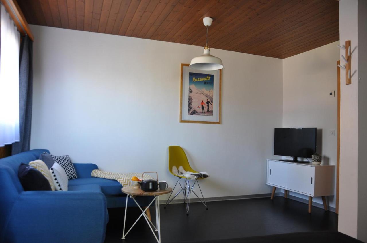 Chalet Bietschhorn Rosswald Termen Bagian luar foto
