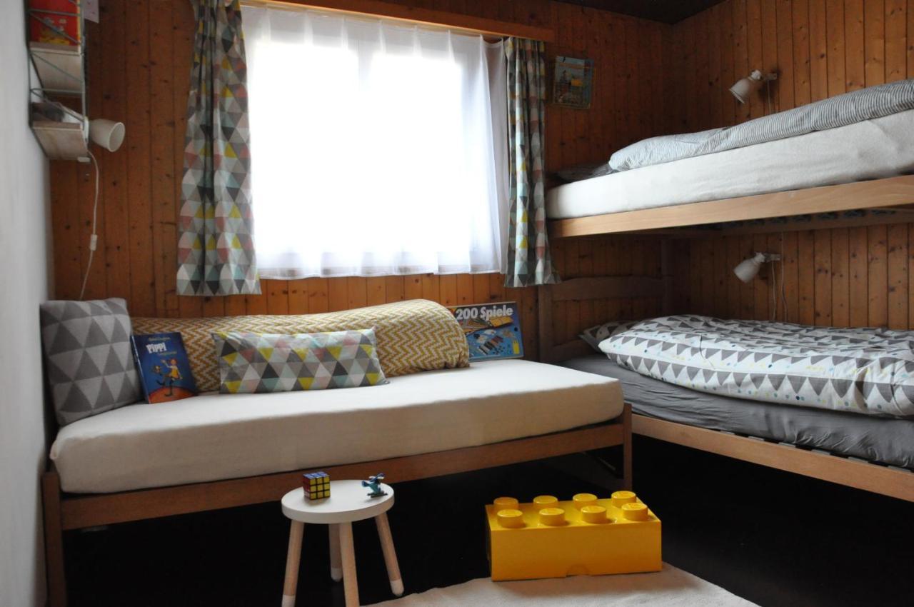 Chalet Bietschhorn Rosswald Termen Bagian luar foto
